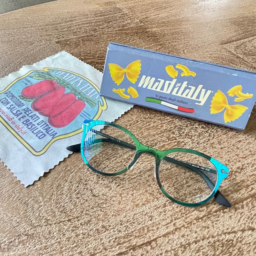 Mad in Italy Eyeglass Frames - Otello Style